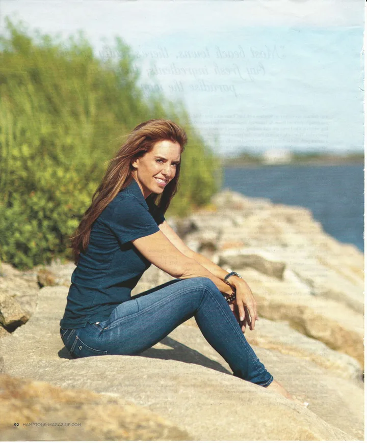 Hamptons Magazine scan, page 2