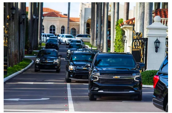Trump’s centipede-like motorcades shut down Palm Beach traffic instantly, regularly and without warning.