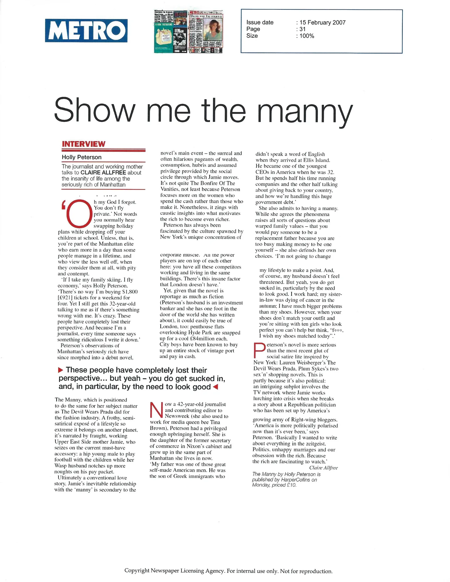Metro scan, page 2