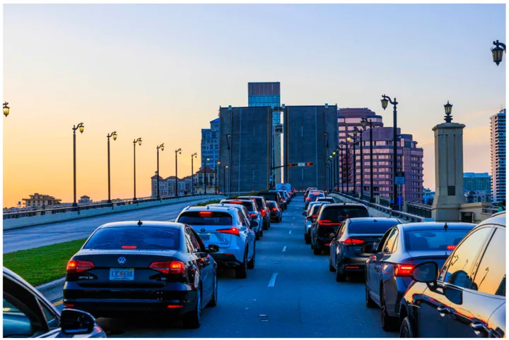Blockades around Mar-a-Lago have turned nine minute drives into hourlong journeys.