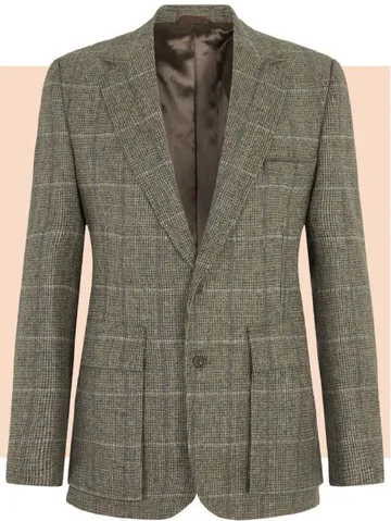 Huntsman Bealach Tweed Jacket, $3,330