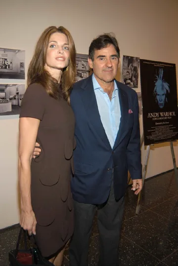 Peter Brant with his wife, supermodel Stephanie Seymour.