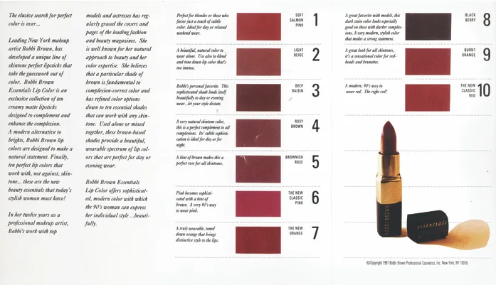 In the early 1990s, Brown and Plofker emptied their savings accounts of $10,000 to create lipsticks sold out of their kitchen.