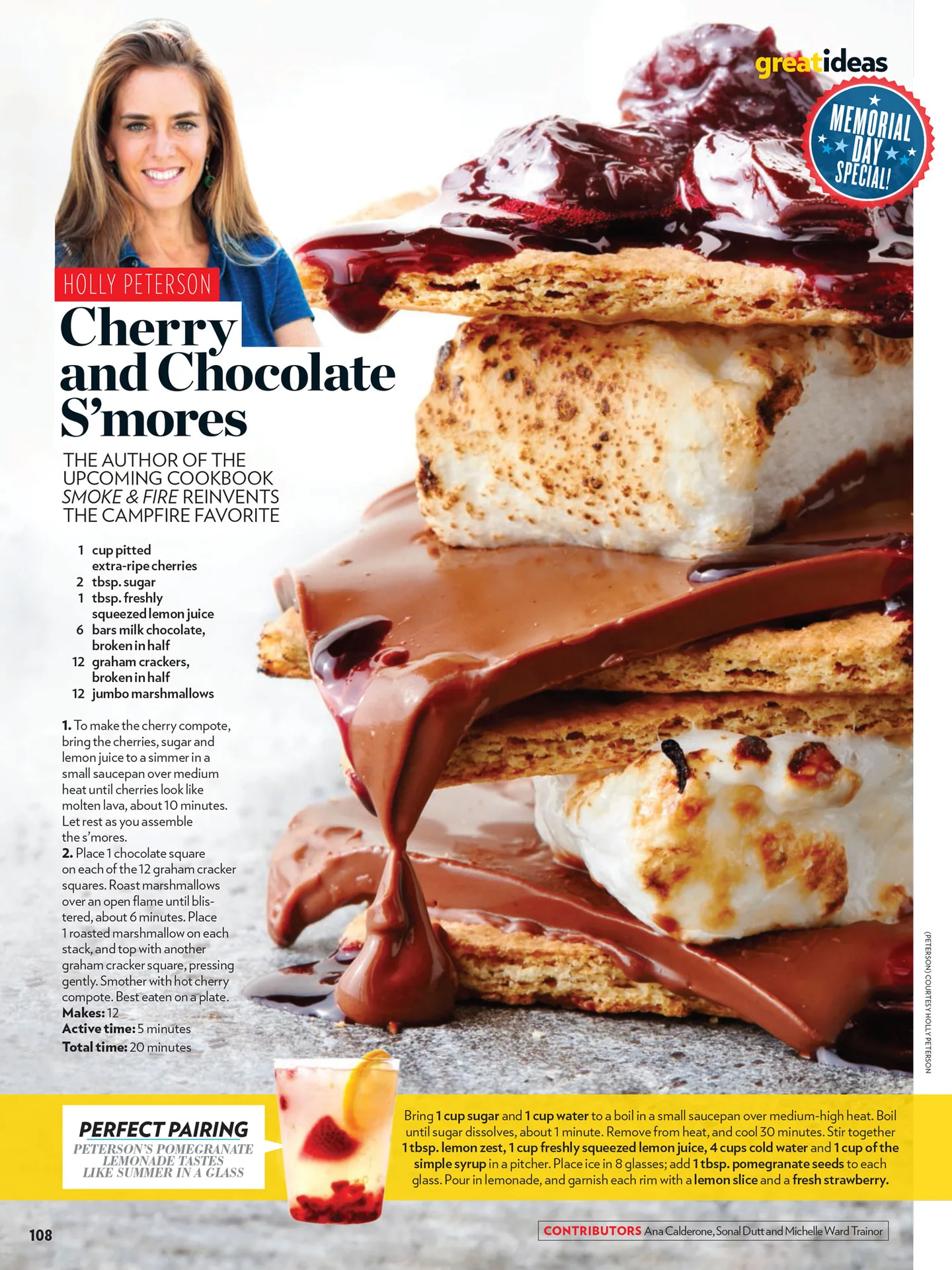 People — Memorial Day Recipe Special