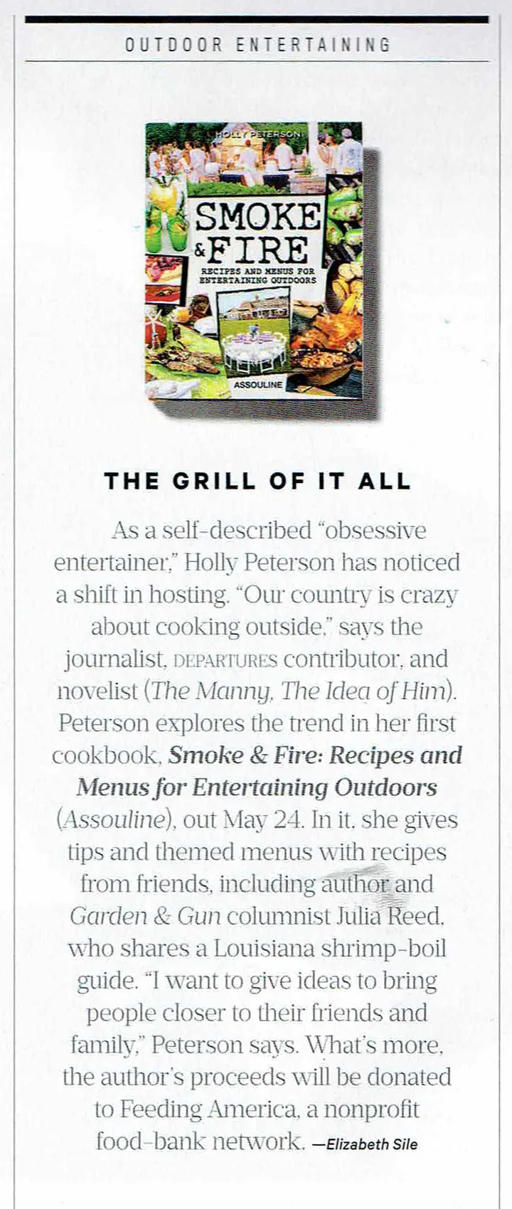 Departures — The Grill of It All