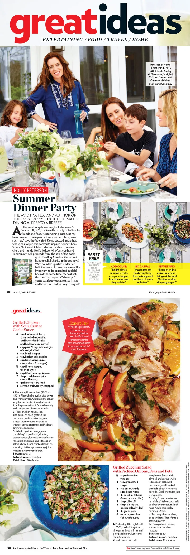 People — Summer Dinner Party