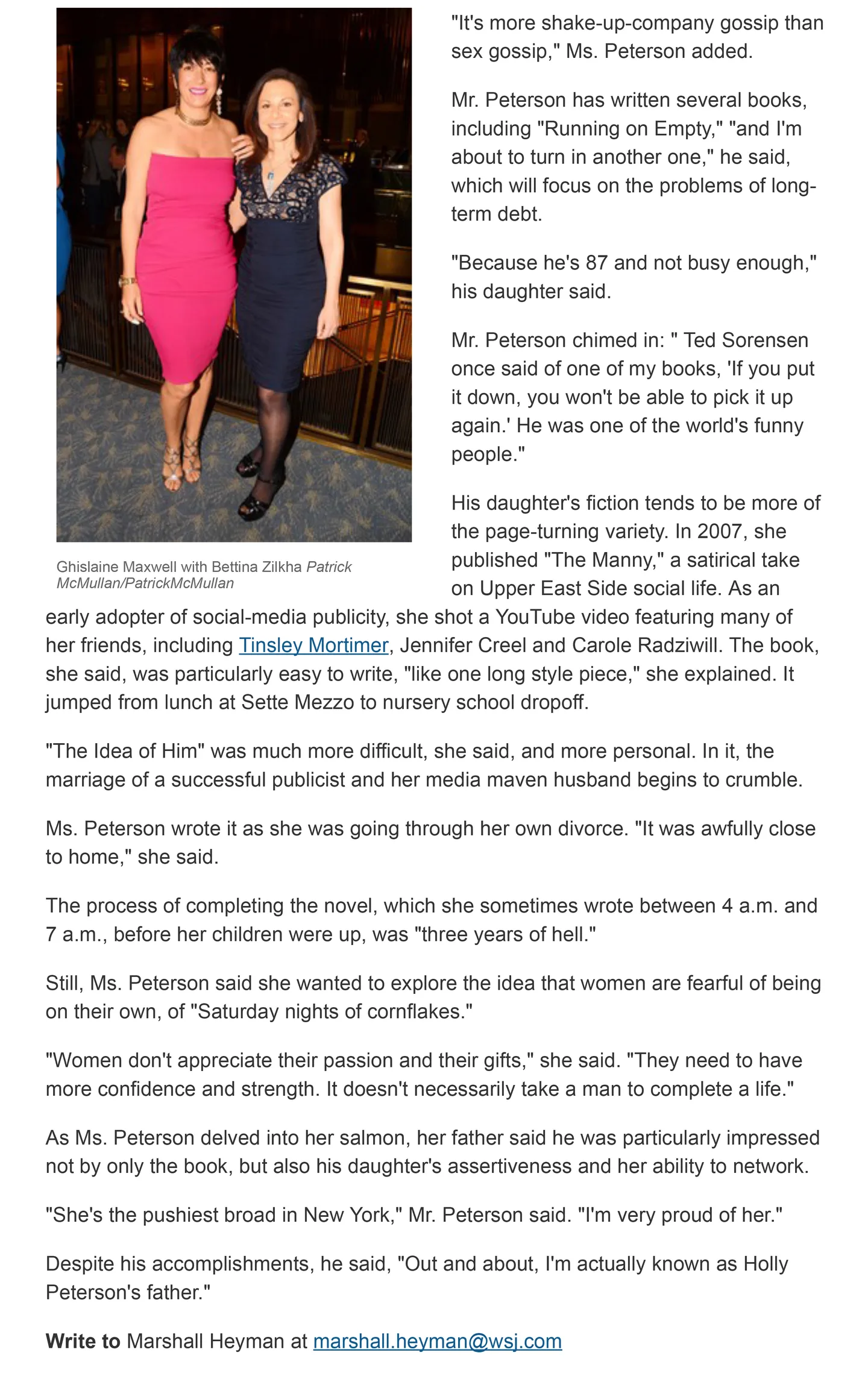 Wall Street Journal scan, page 2